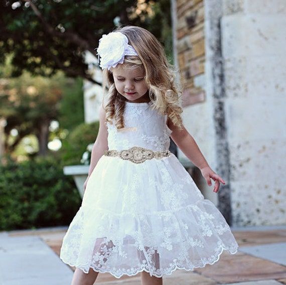 Rustic Flower Girl Dresses